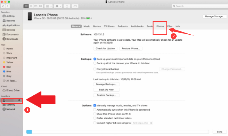 İPad'den Fotoğrafları Silemediğinizde iPad'inizi iTunes veya Finder ile Eşzamanlayın