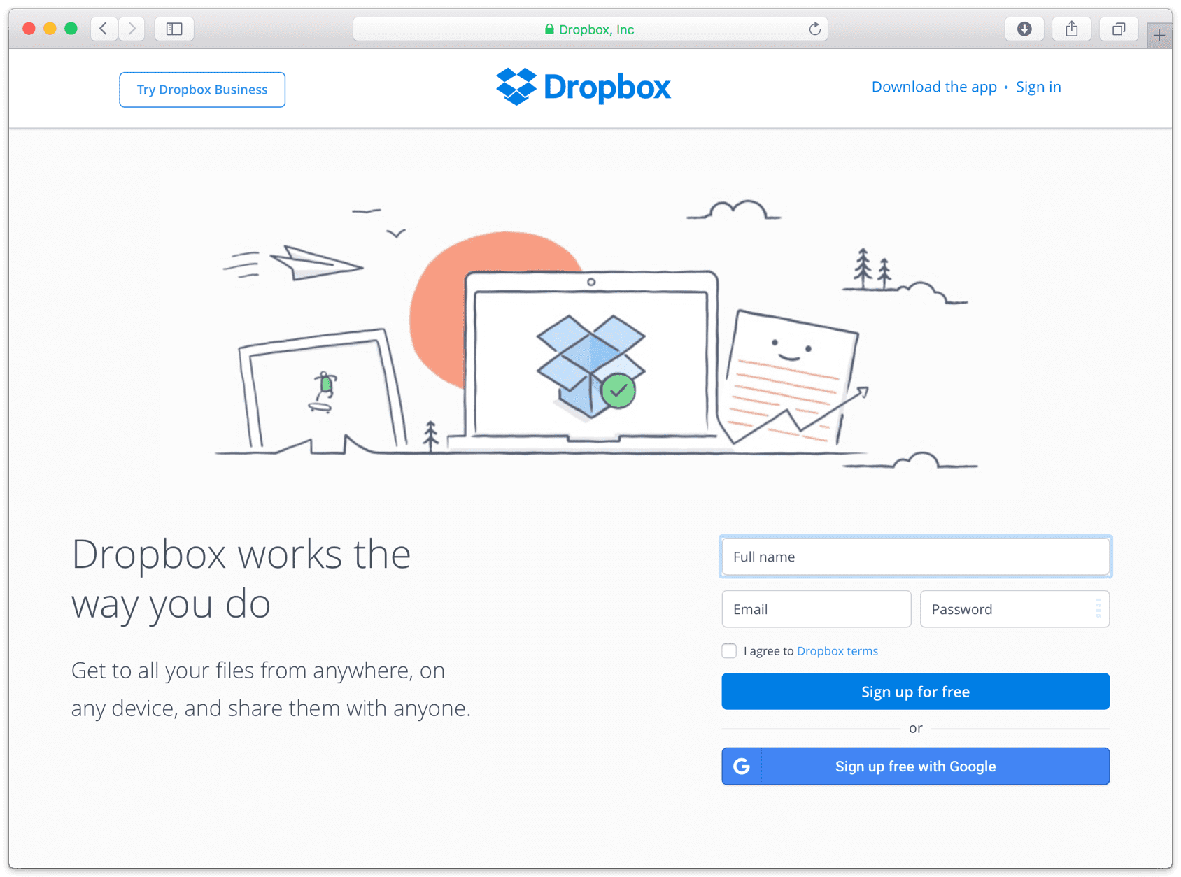 Dropbox Hatası 413 Dropbox Web'i Düzeltme