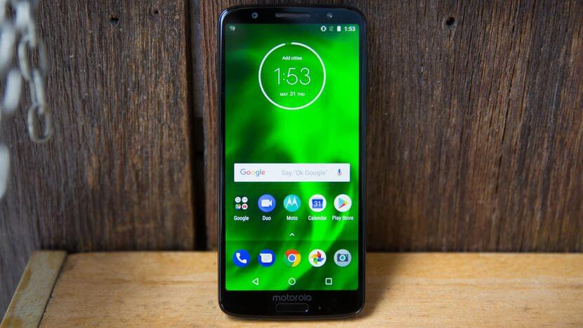 En İyi 10 Android Telefon 2018 Motorola Moto G6