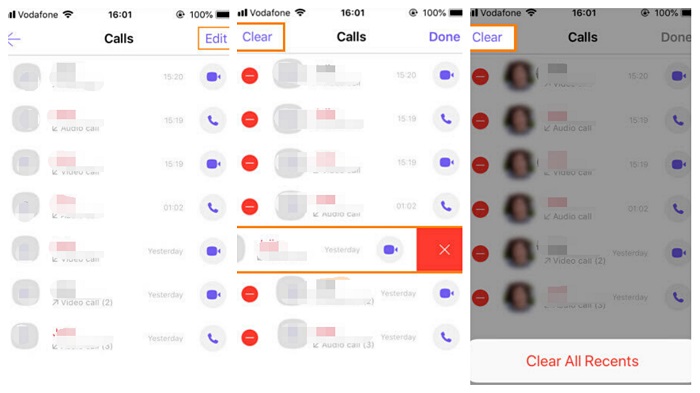 iPhone'unuzun Viber'indeki Son Aramaları Silin