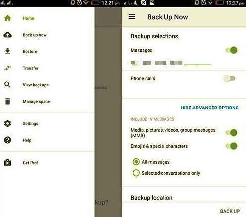 SMS Yedekleme ve Geri Yükleme Kullanarak Metin Mesajlarını Android'den Android'e Aktarın