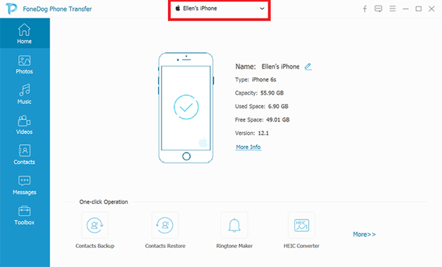 FoneDog Kullanarak MP4'ü iTunes olmadan iPad / iPhone'a Aktarın - Bağlantı