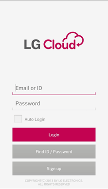 LG Dosyalarını LG Cloud ile Aktarın