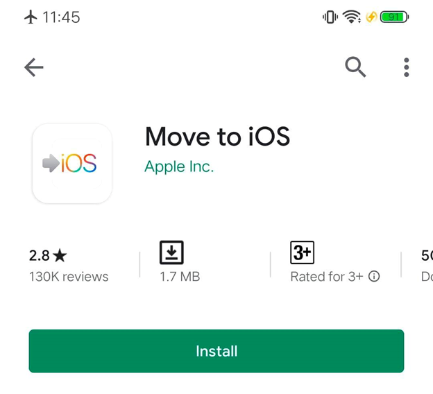 iOS Uygulamasına Taşı Kullanarak Verileri Aktarın