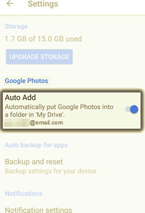 Fotoğrafları Android'den Android'e Aktarmak için Google Fotoğraflar'ı kullanın