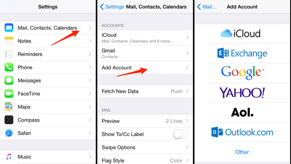Gmail'i Kullanarak Notları iPhone'dan Android'e Aktarın
