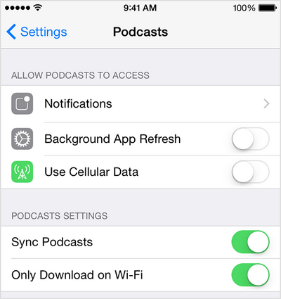 iPhone'da Senkronize Ederek Podcast'i iPhone'dan PC'ye Aktarın