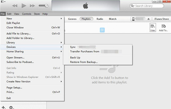 iTunes ile iPhone'dan Windows PC'ye Müzik Aktarma