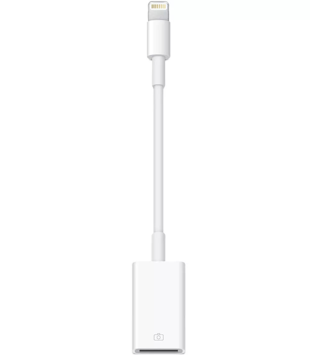 Apple Lightning-USB Kamera Adaptörü Kullanarak Fotoğrafları Kameradan Telefona Aktarın