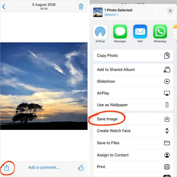 iCloud Uygulamasını Kullanarak iCloud'dan Fotoğraf İndirme