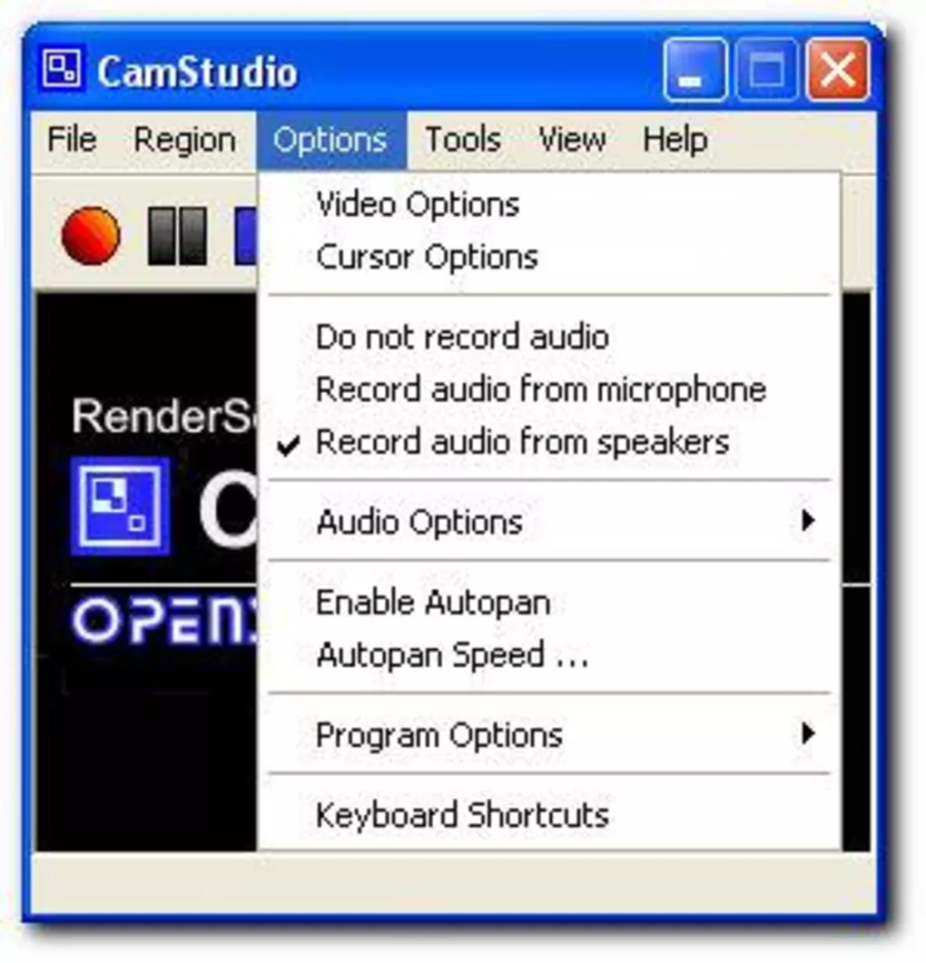 Camtasia'ya alternatif - CamStudio