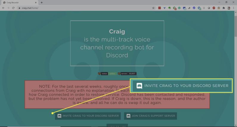 Craig (Bilgisayar) Kullanarak Discord Sesini Kaydetme