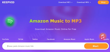 Amazon Müzik'ten MP3'ü Online Müzik Dönüştürücüsü ile indirin