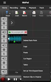 Android için Mixpad Ses Kaydedici
