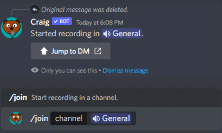 Craig Bot ile Telefonda Discord Çağrısını Kaydetme