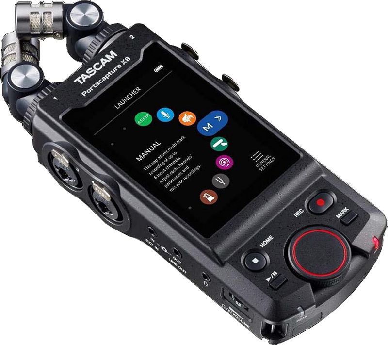 Ders için Tascam Portacapture X8 Ses Kaydedici