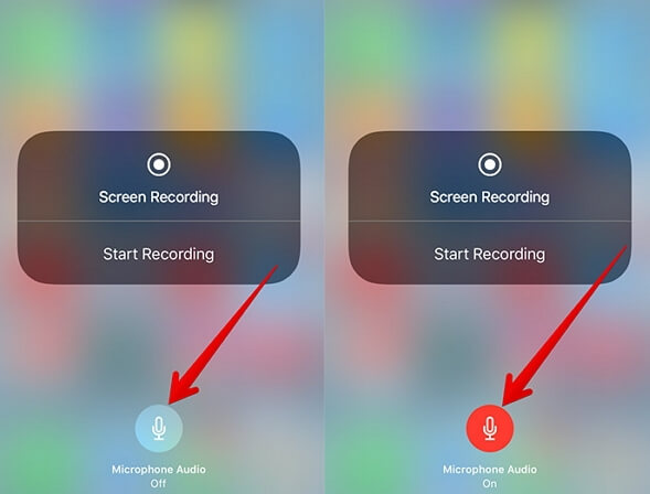 Dahili Kaydediciyi Kullanarak iPhone'da Sesli Ekran Kaydı