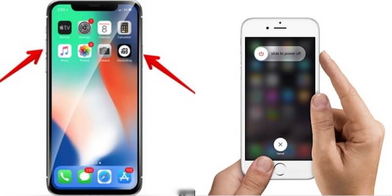 iPhone Cihazını Yeniden Başlatın