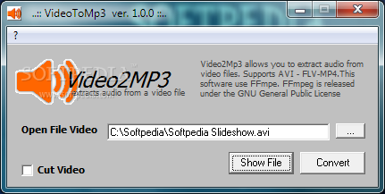 Video4MP2 Kullanarak MP3'ten Ses Nasıl Çıkarılır