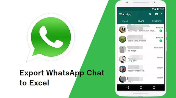 WhatsApp Sohbeti Excel'e Nasıl Aktarılır