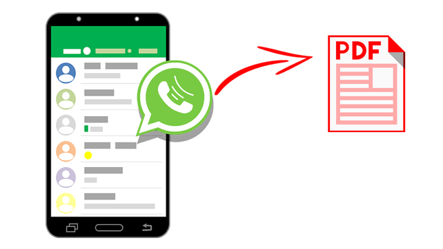 WhatsApp Sohbeti PDF'ye Nasıl Aktarılır