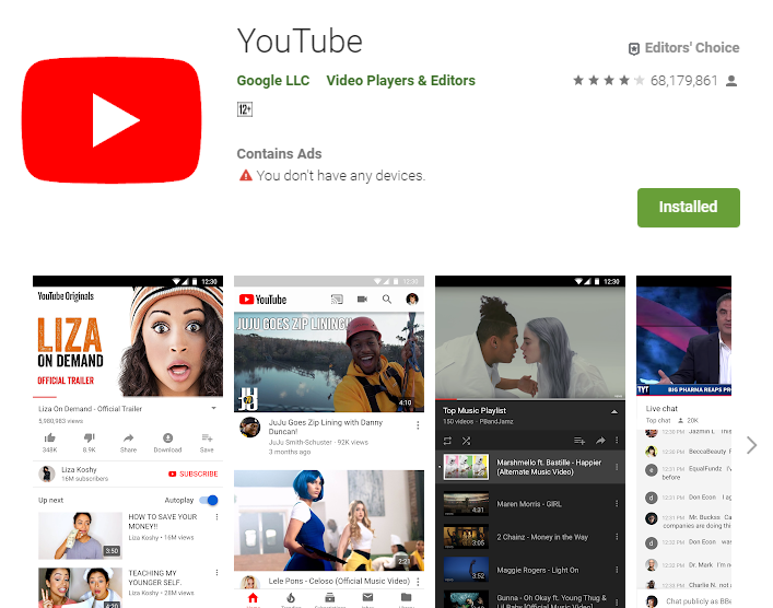 YouTube'un İndirme Adresi